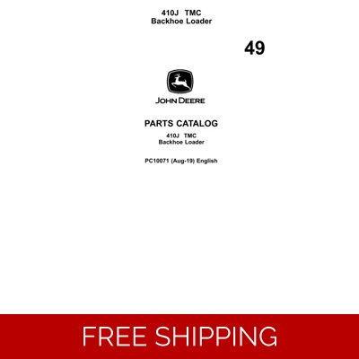 49 JOHN DEERE 410J TMC BACKHOE LOADER PARTS CATALOG 49 JOHN DEERE 410J TMC BACKHOE LOADER PARTS CATALOG